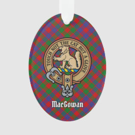 Clan MacGowan Crest sur Tartan