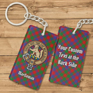 Clan MacGowan Crest sur Tartan