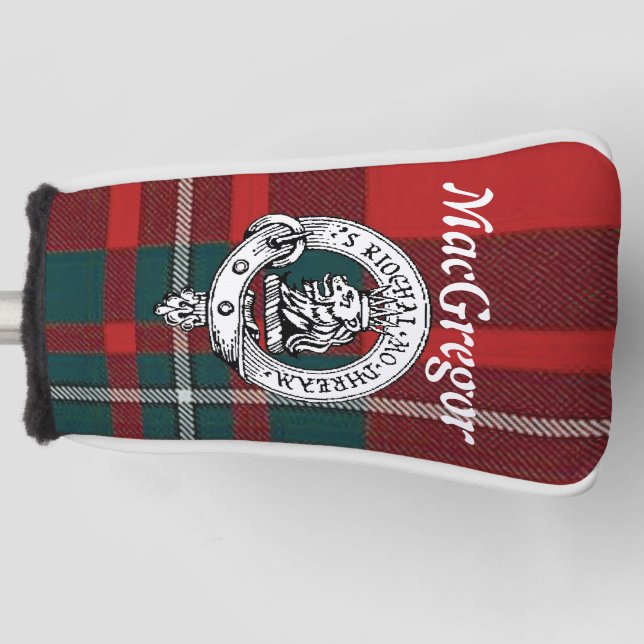 Clan MacGregor Golf-Putter-Abdeckung Golf Headcover (Vorderseite)