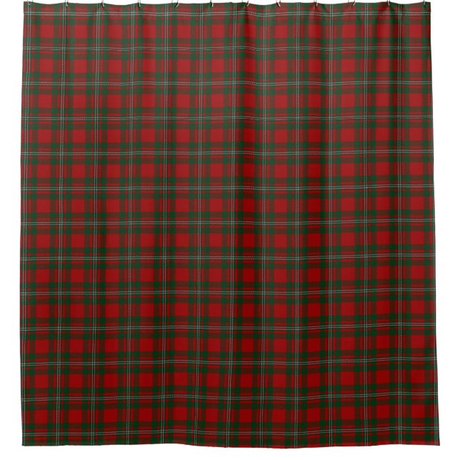 Clan MacGregor Gregor schottischer ErbTartan Duschvorhang (Vorderseite)