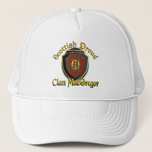 Clan MacGregor Scottish Dynsty Cap Truckerkappe (Vorderseite)