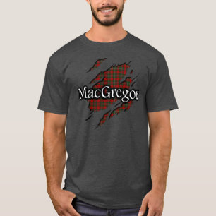 Clan MacGregor Tartan-Geist-Shirt T-Shirt