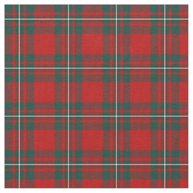 Clan MacGregor Tartan Stoff (Nahaufnahme)