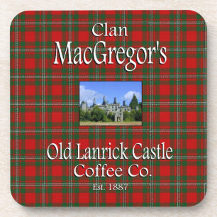 Clan MacGregor's Old Lanrick Castle Coffee Co. Untersetzer