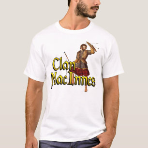 Clan MacInnes schottische Hochland-Spiel-Shirts T-Shirt