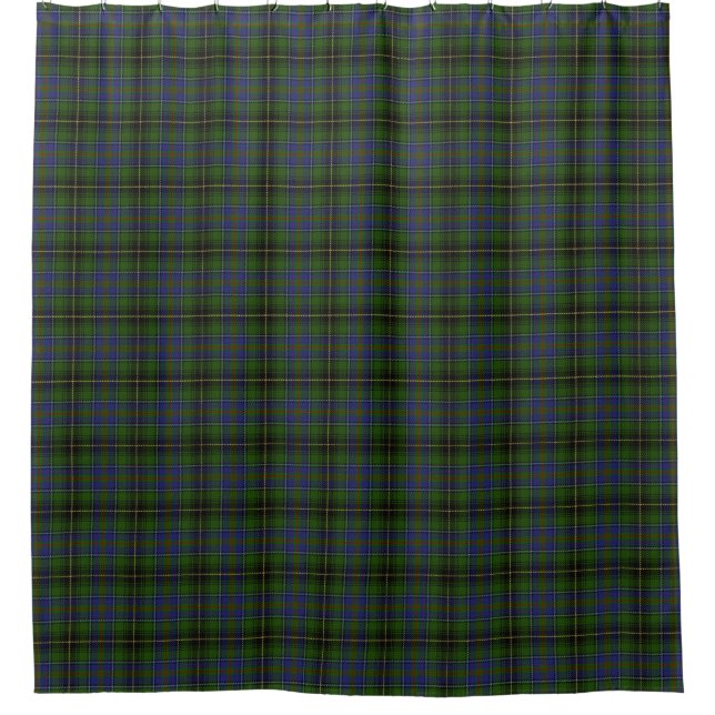 Clan MacInnes schottischer ErbTartan Duschvorhang (Vorderseite)