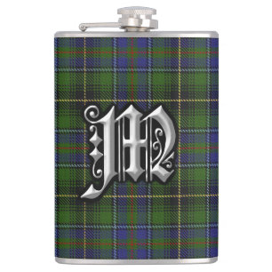 Clan MacInnes Tartan-alte Schottland-Flasche Flachmann