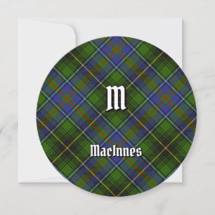 Clan MacInnes Tartan Einladung