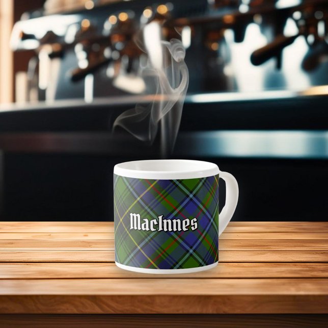 Clan MacInnes Tartan Espressotasse (Von Creator hochgeladen)