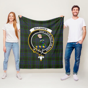Clan MacInnes Tartan Kariert Fleecedecke