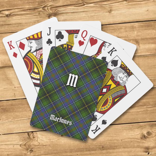 Clan MacInnes Tartan Spielkarten (Von Creator hochgeladen)