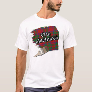 Clan-Macintosh schottisches Tartan-Farben-Shirt T-Shirt