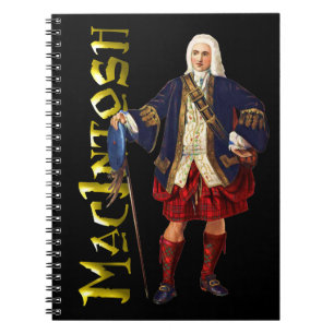 Clan MacIntosh Scottish Highland Dreams Notizblock