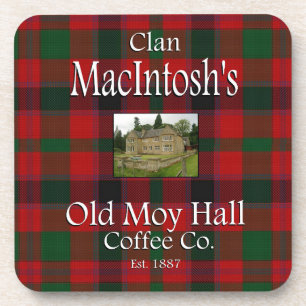 Clan MacIntosh's Old Moy Hall Coffee Co. Getränkeuntersetzer