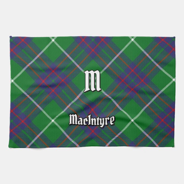Clan MacIntyre Chasse Tartan Serviette de cuisine (Horizontal)