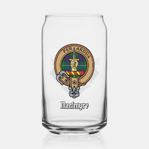 Clan MacIntyre Crest sur Tartan