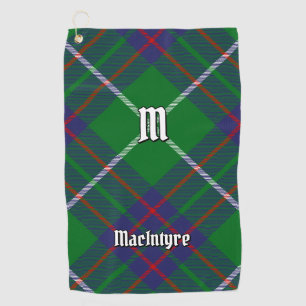 Clan MacIntyre Jagd Tartan Golf Handtuch