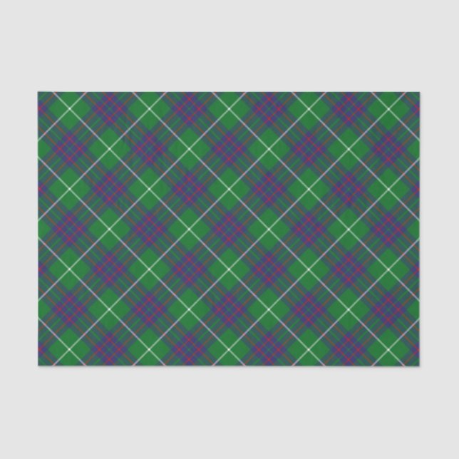 Clan MacIntyre Jagd Tartan Tissue Paper Seidenpapier (Vorderseite)
