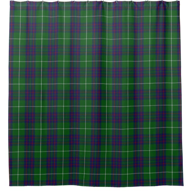 Clan MacIntyre schottischer ErbTartan Duschvorhang (Vorderseite)