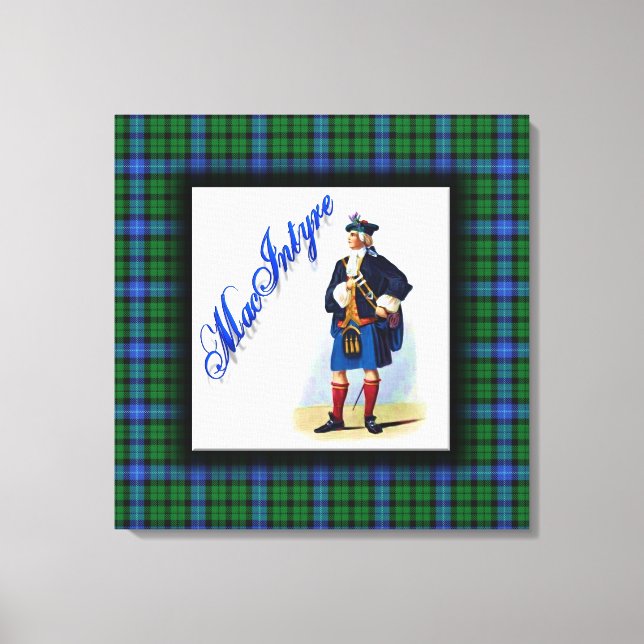 Clan MacIntyre Scottish Dream Leinwanddruck (Vorderseite)
