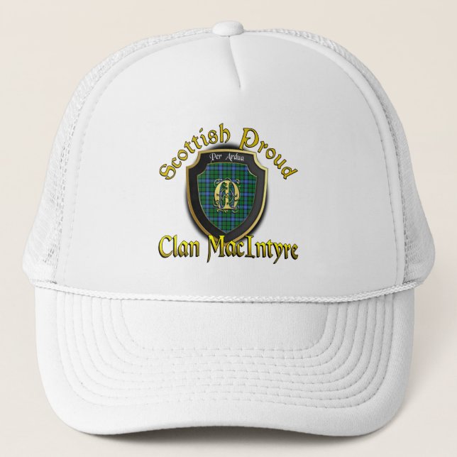 Clan MacIntyre Scottish Dynsty Cap Truckerkappe (Vorderseite)