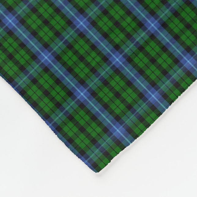 Clan MacIntyre Tartan Fleecedecke (Ecke)