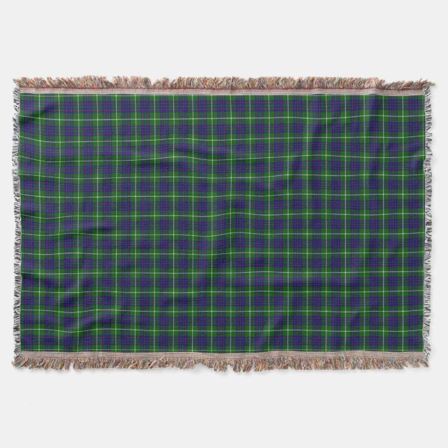Clan MacIntyre Tartan Kariert Decke (Vorderseite)