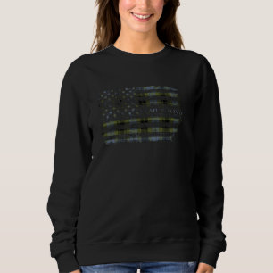 Clan MacIver Scottish tartan, US-Flaggenkilometer, Sweatshirt