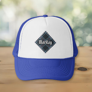 Clan MacKay Blue Tartan Truckerkappe