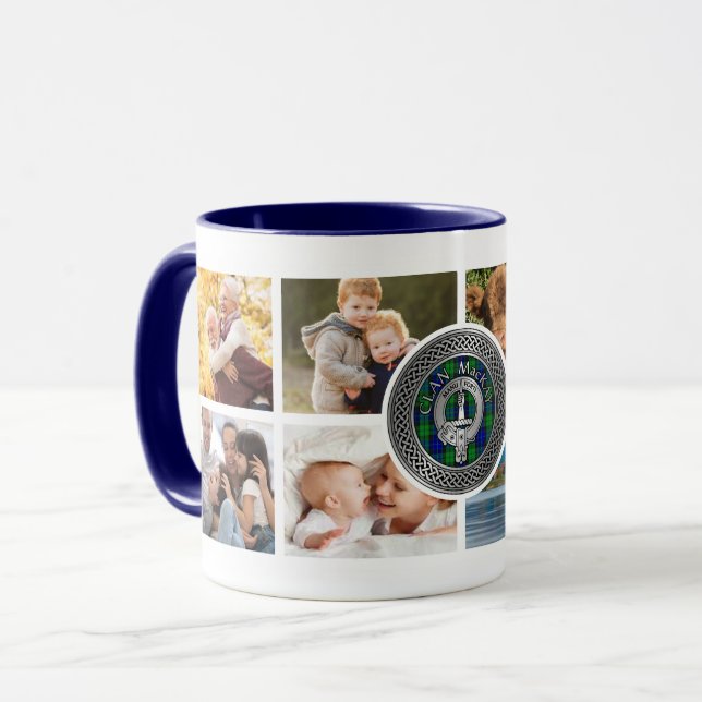 Clan MacKay Personalisiert Family Tasse (Vorderseite Links)
