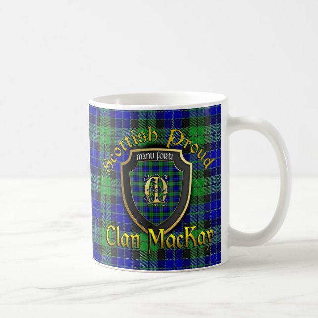 Clan MacKay Scottish Fier Cups Mugs (Droite)