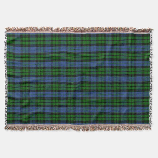 Clan MacKay Tartan Decke (Vorderseite)