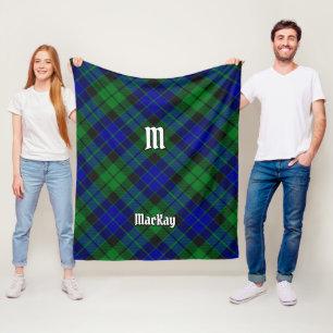 Clan MacKay Tartan Fleecedecke