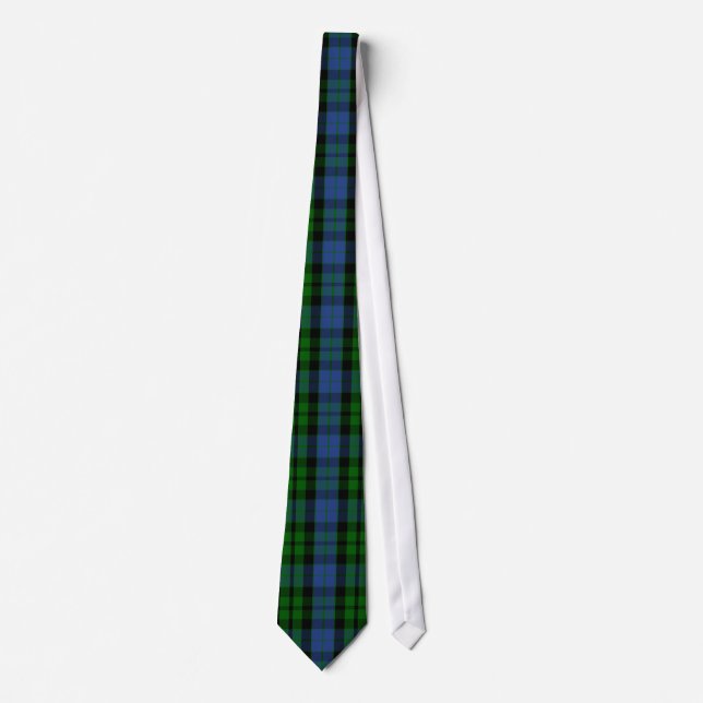 Clan MacKay Tartan Krawatte (Vorderseite)