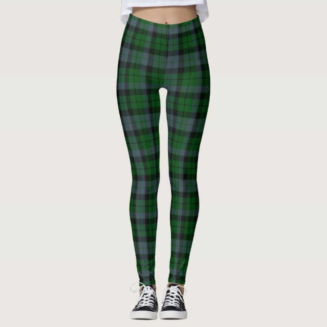 Clan Mackay Tartan Pattern Leggings (Vorderseite)