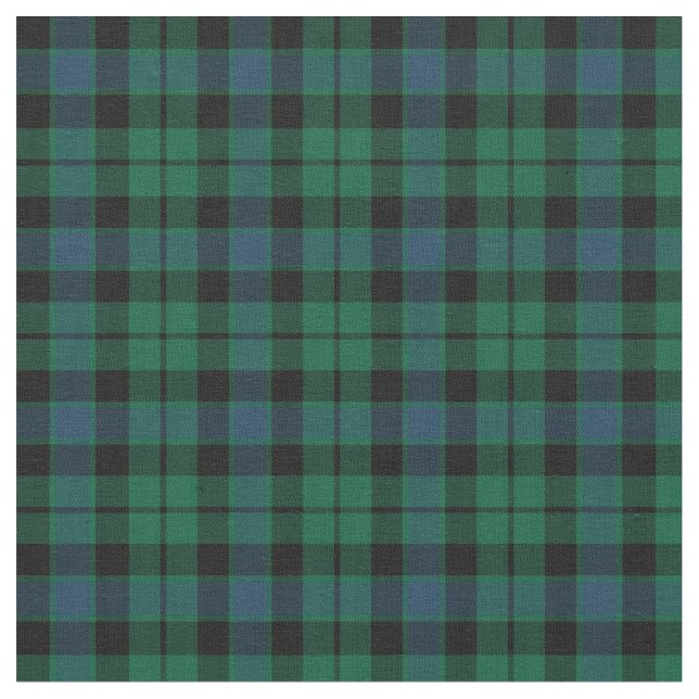 Clan MacKay Tartan Stoff (Nahaufnahme)
