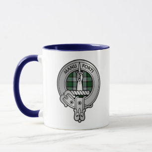 Clan MacKay Wappen & Dress Tartan Tasse