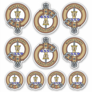 Clan MacKay Wappen Sticker Set