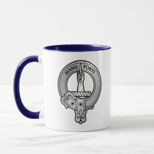 Clan MacKay Wappen & Tartan Tasse