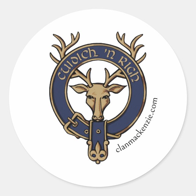 Clan Mackenzie Aufkleber (Vorderseite)