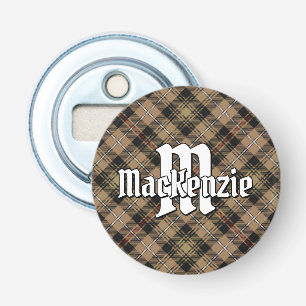 Clan MacKenzie Brown Jagd Tartan Flaschenöffner