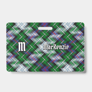 Clan MacKenzie Dress Tartan Abzeichen Ausweis
