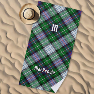 Clan MacKenzie Dress Tartan Beach Handtuch
