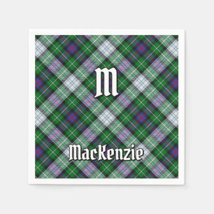 Clan MacKenzie Dress Tartan Napkins Serviette