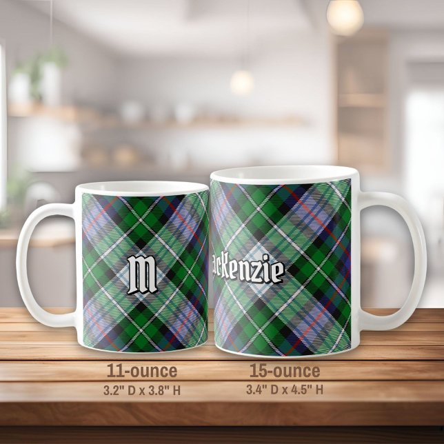 Clan MacKenzie Dress Tartan Tasse (Von Creator hochgeladen)