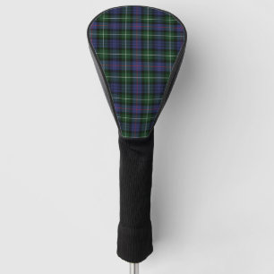 Clan MacKenzie Kariert Green Lila Karo Tartan Golf Headcover