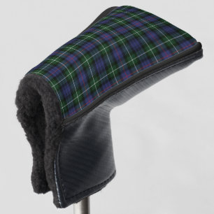 Clan MacKenzie Kariert Green Lila Karo Tartan Golf Headcover