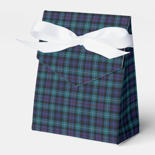 Clan Mackenzie Modern Tartan Geschenkschachtel (Vorderseite)