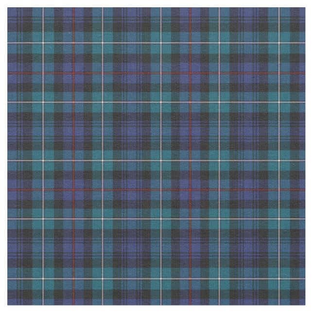 Clan Mackenzie Modern Tartan Stoff (Nahaufnahme)