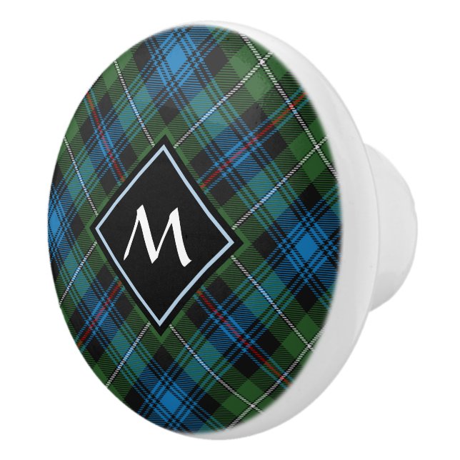 Clan MacKenzie Tartan Keramik Knob Keramikknauf (Rechts)